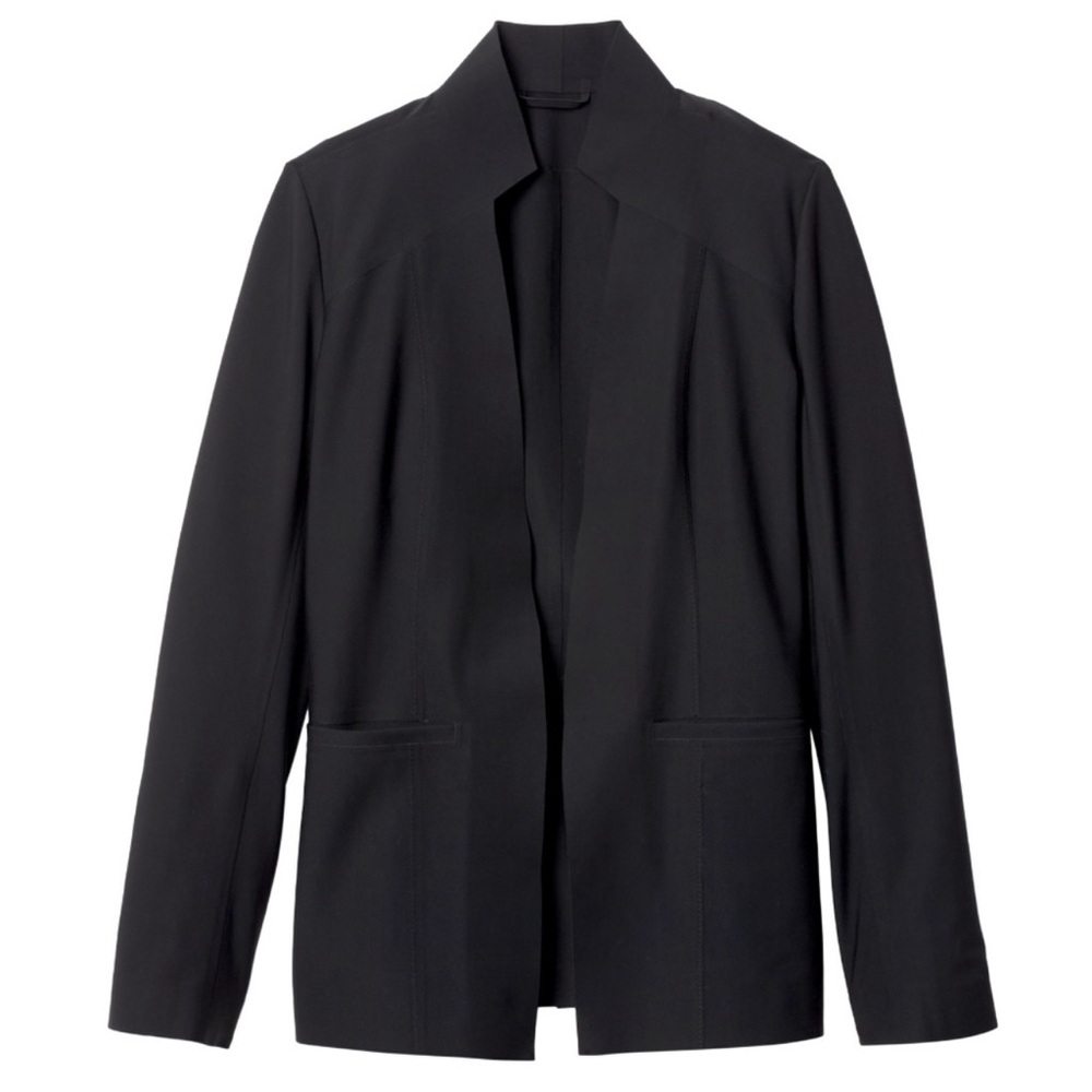 Athleta Cosmic Blazer Jacket in Black Women's Size 10